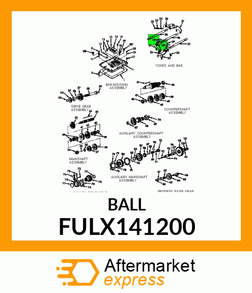 BALL FULX141200