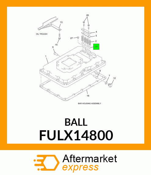 BALL FULX14800