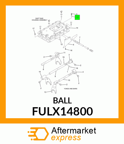 BALL FULX14800