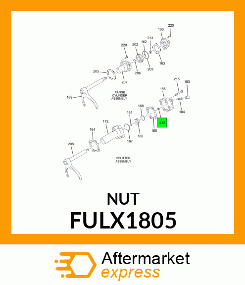 NUT FULX1805