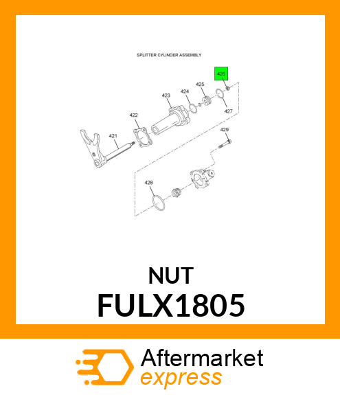 NUT FULX1805