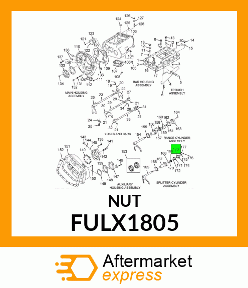 NUT FULX1805