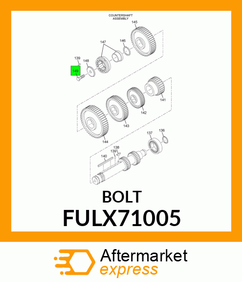 BOLT FULX71005