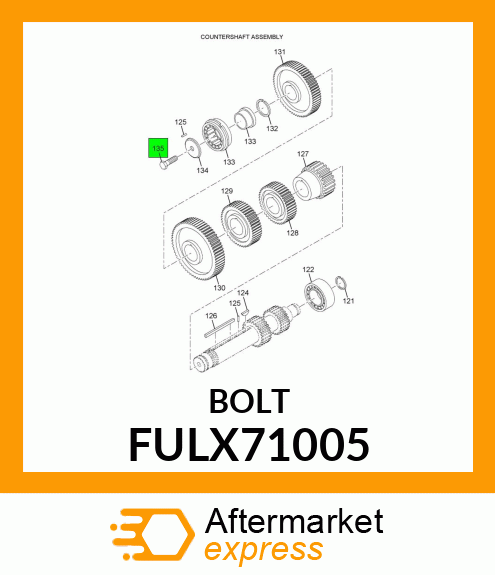 BOLT FULX71005