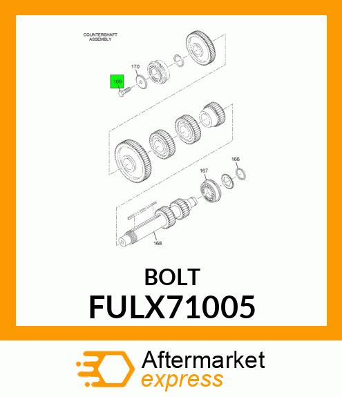 BOLT FULX71005