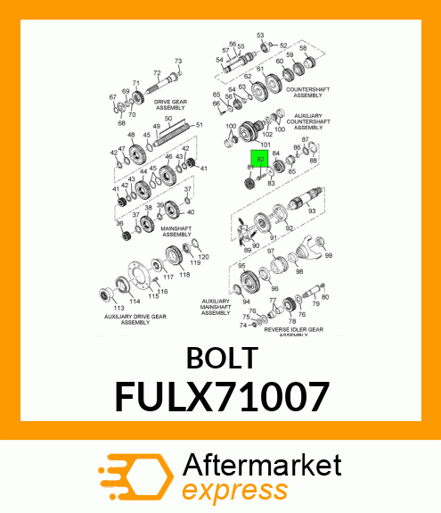 BOLTGRADE8 FULX71007