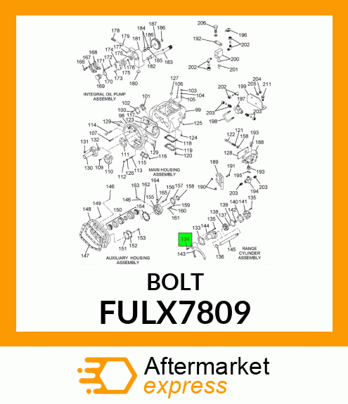 BOLT FULX7809