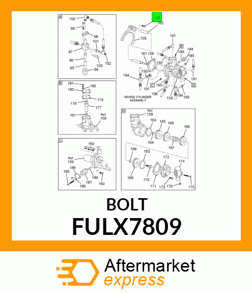 BOLT FULX7809