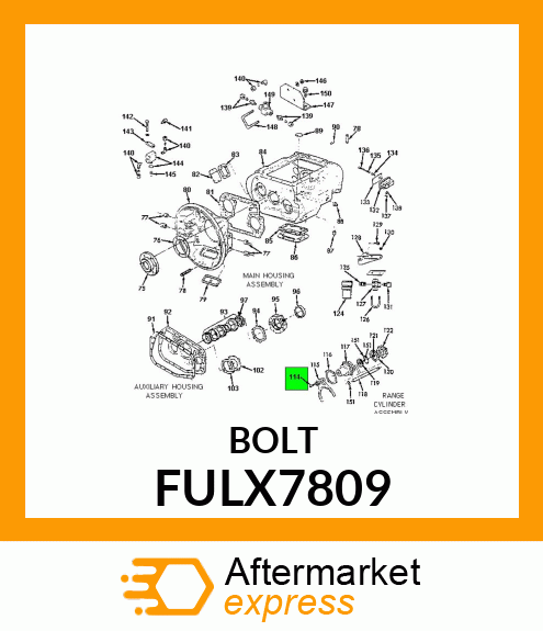 BOLT FULX7809