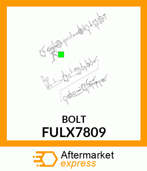 BOLT FULX7809