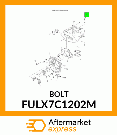 BOLT FULX7C1202M