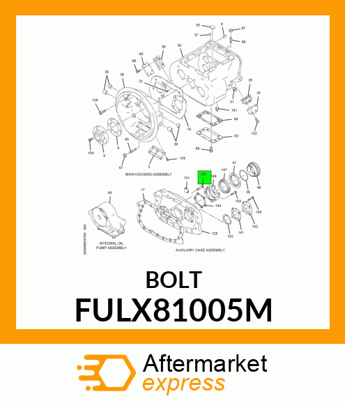 BOLT FULX81005M