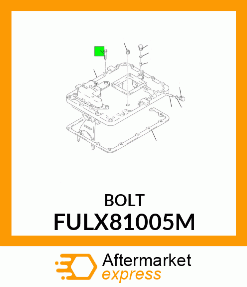 BOLT FULX81005M