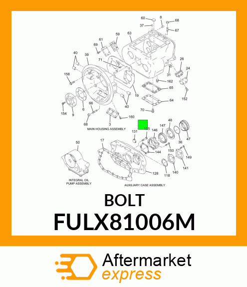 BOLT FULX81006M