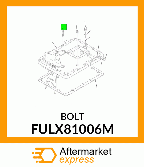 BOLT FULX81006M