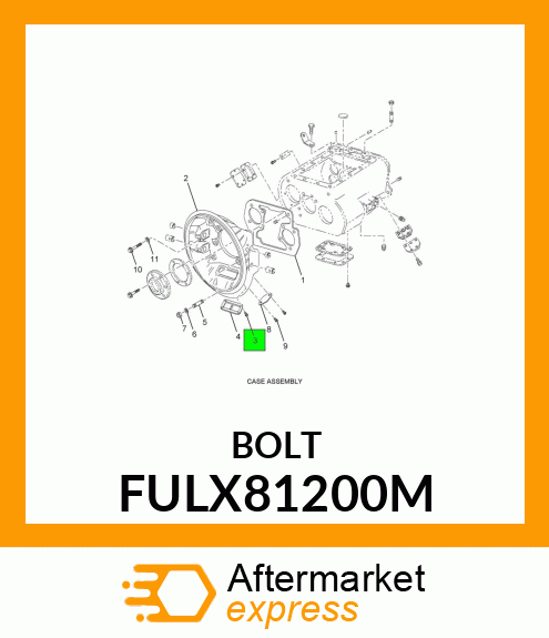 BOLT FULX81200M