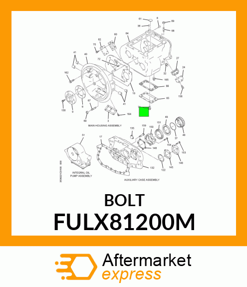 BOLT FULX81200M