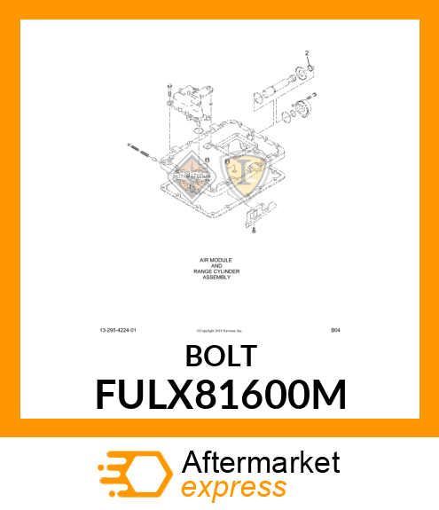 BOLT FULX81600M