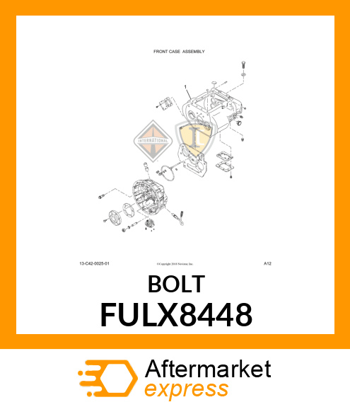 BOLT FULX8448