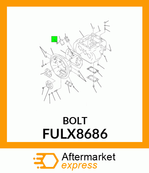 BOLT FULX8686