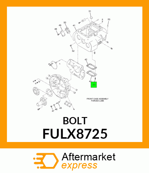 BOLT FULX8725