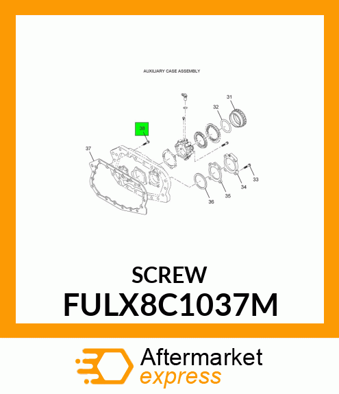 SCREW FULX8C1037M