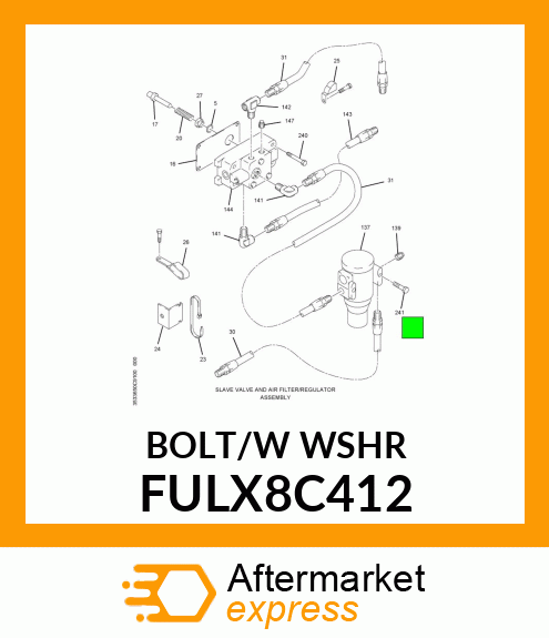 BOLT/WWSHR FULX8C412