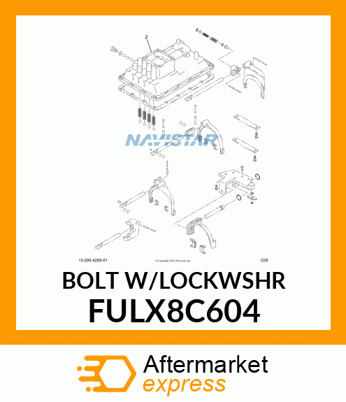 BOLT_W/LOCKWSHR FULX8C604