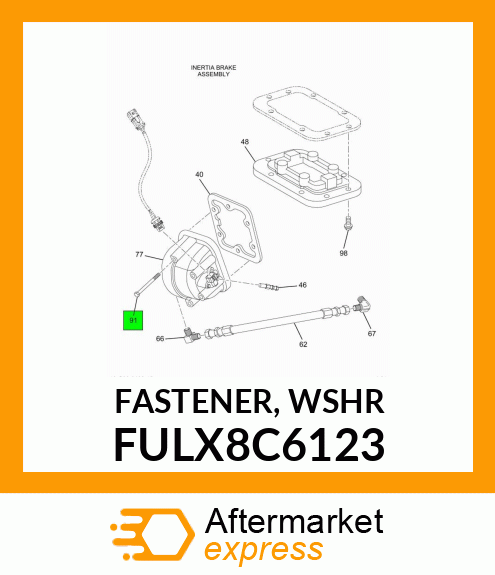 FASTENER,_WSHR_ FULX8C6123