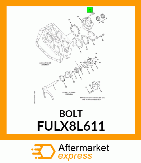 BOLT FULX8L611