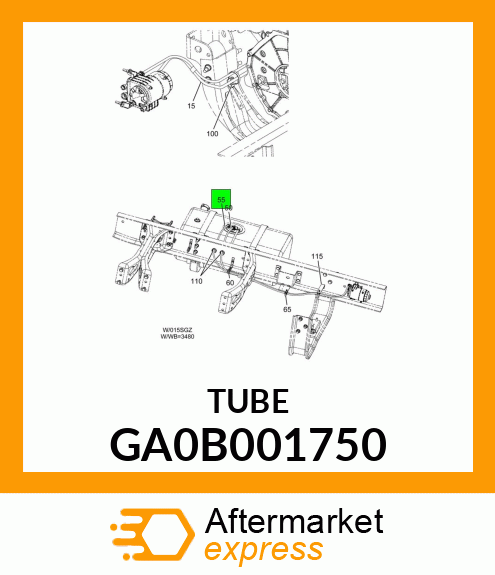 TUBE GA0B001750