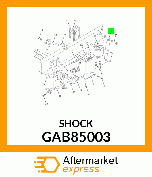 SHOCK GAB85003