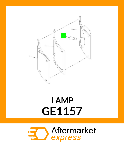 LAMP GE1157