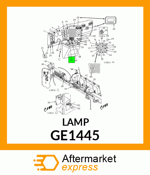 LAMP GE1445