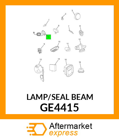 LAMP GE4415