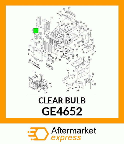 CLEARLAMP GE4652