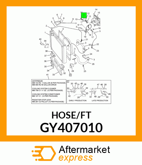 HOSE/FT GY407010