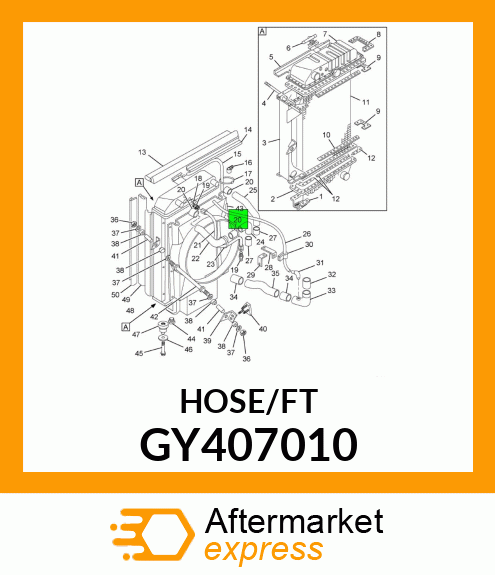 HOSE/FT GY407010