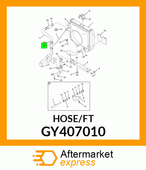 HOSE/FT GY407010