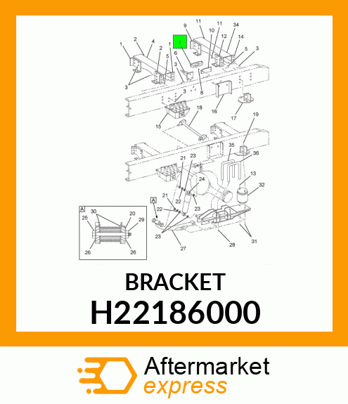 BRKT H22186000