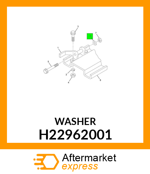 WASHER H22962001