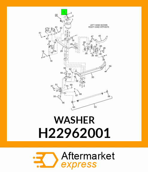 WASHER H22962001