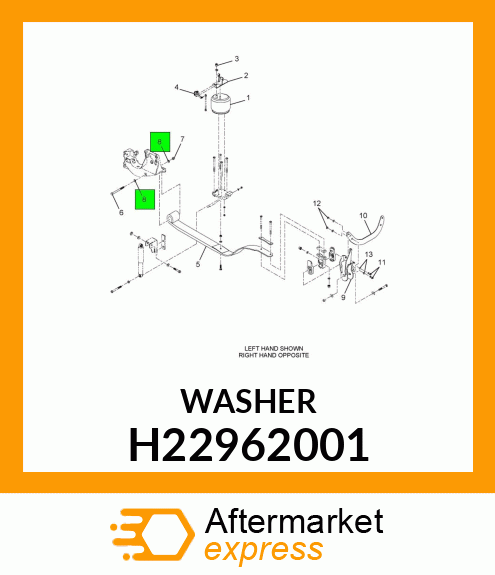 WASHER H22962001