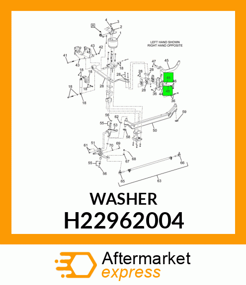 WASHER H22962004