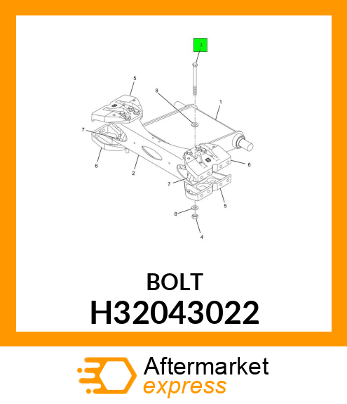 BOLT H32043022