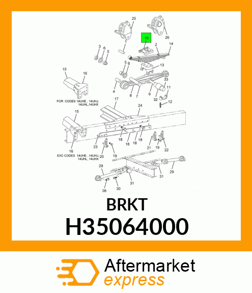 BRKT H35064000