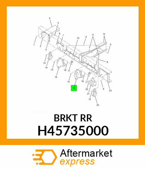 BRKT_RR H45735000