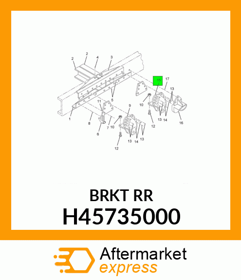 BRKT_RR H45735000