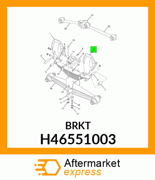 BRKT H46551003