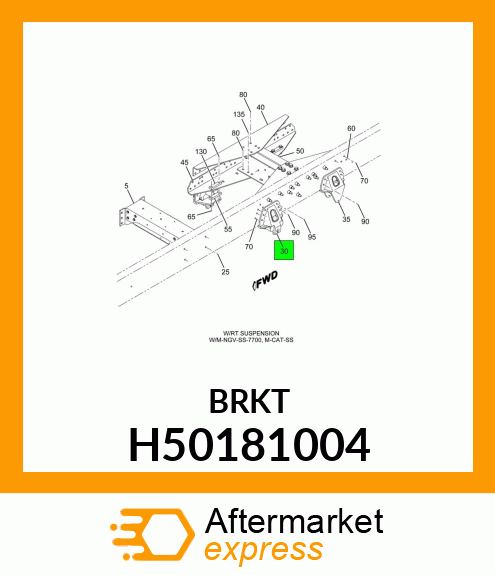 BRKT H50181004